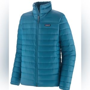 Men’s patagonia down sweater wavy blue